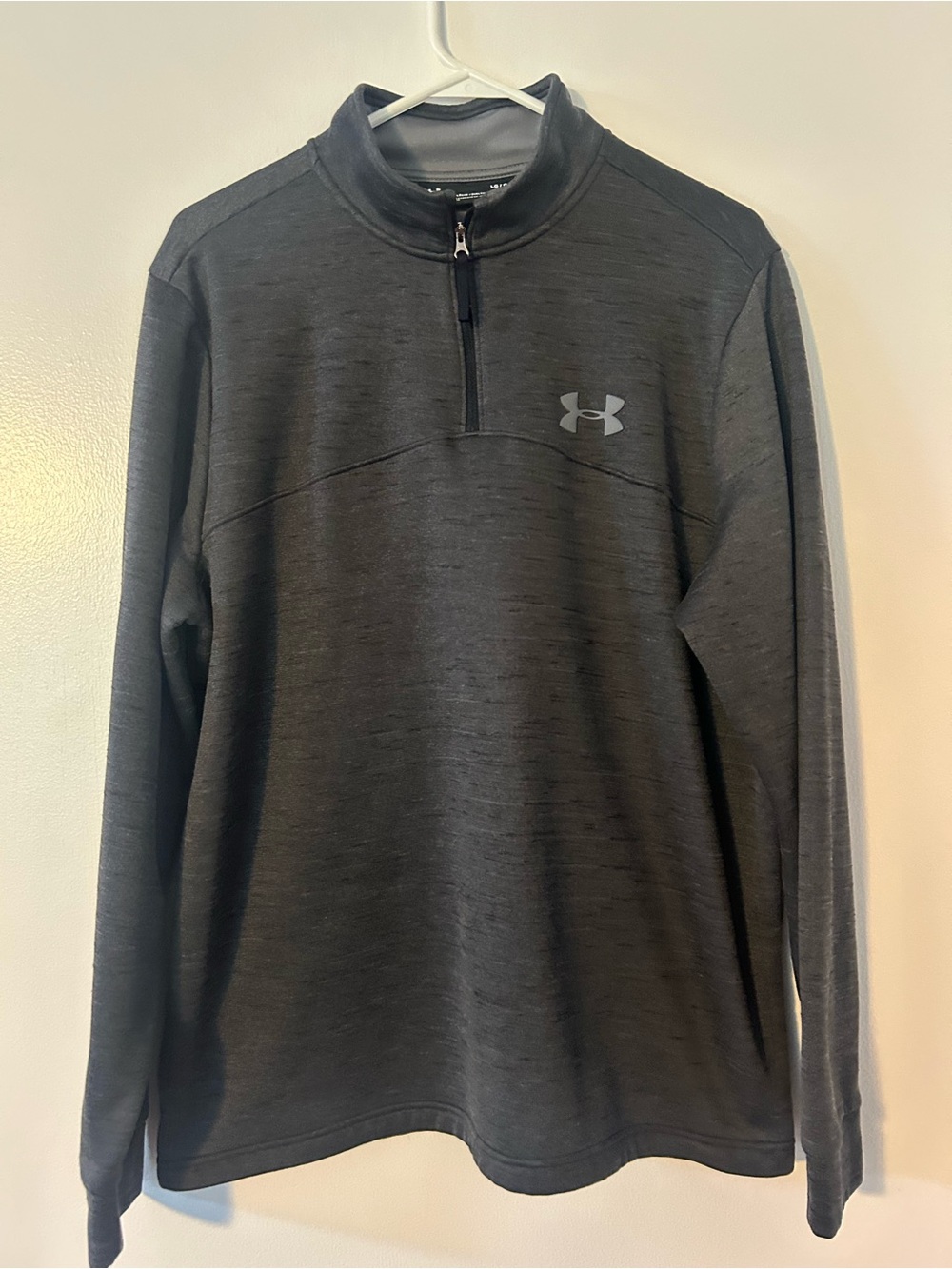 Under Armour Men's Charcoal Half-Zip Performance Pullover